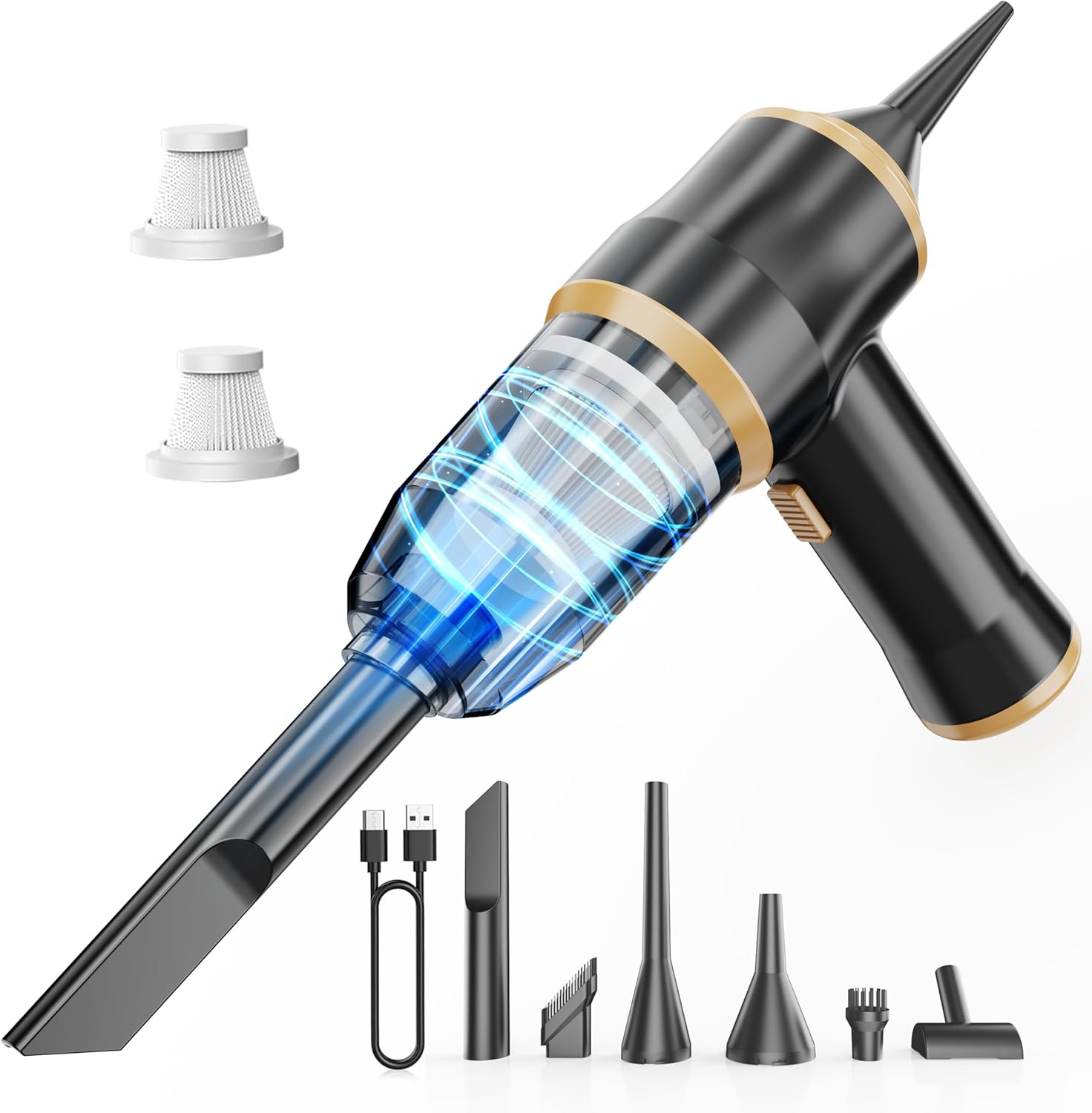 Mini Car Vacuum 15000Pa 